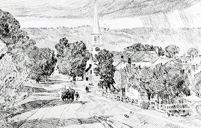 A Vermont Village (Peacham, VT)