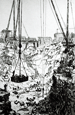 Bedrock (Construction Site-New Yorker Hotel)