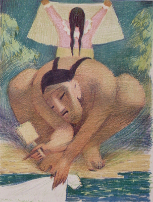 Woman Washing