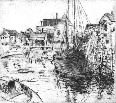 New England Fishing Village