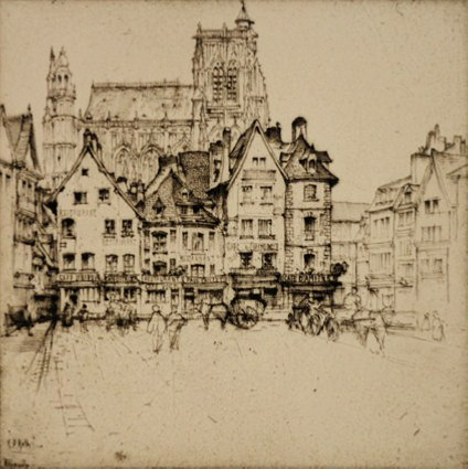 The Square, Abbeville, France