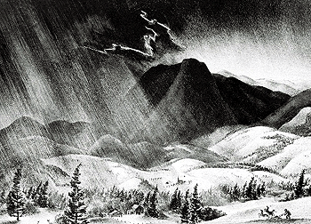 Storm or Storm in the Mountain
