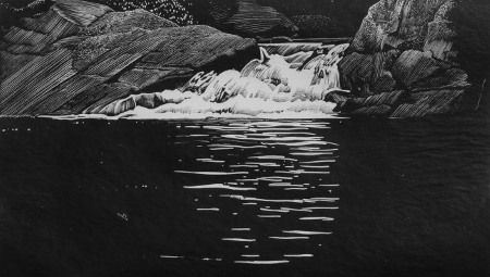 Waterfall, Lake of the Woods