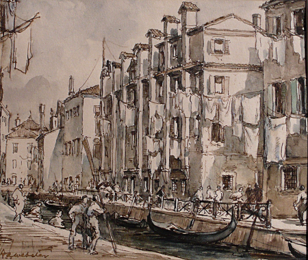Venice Canal Scene