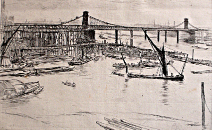 Old Hungerford Bridge