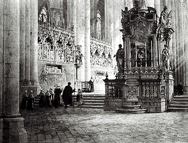 In the Aisles, Amiens Cathedral
